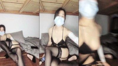  간호조무사가 기숙사에서  청초한 여신 정취의 검은 실크와 함께 새하얀 피부, 자연 그대로의 에멀젼이 크고 둥글며 일품입니다.