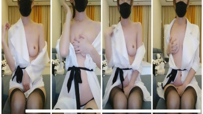  일품 몸매 스튜어디스 왕홍 아나운서  배달원 꼬셔먹기, 옷 입고 바로 오픈 체조 도중 내사 벗기