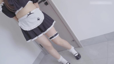  ✨청순 백호미소녀✨천장급 백호여신 미호두의 귀염뽀짝한 LO 치마 하녀로 또 주인의 선택을 받는 날.메리제인 슈즈