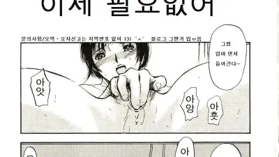 이제 필요없어